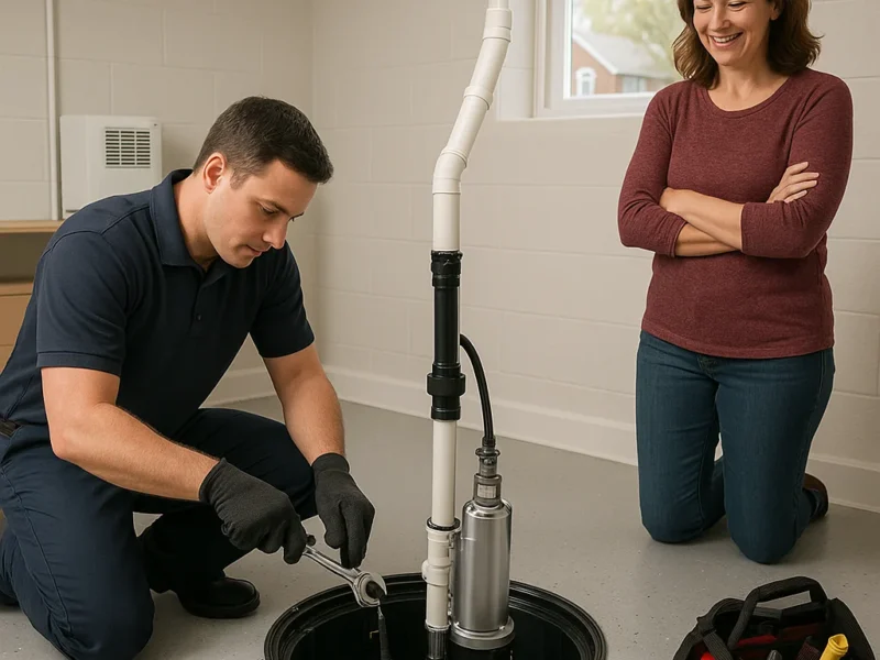 Boost Home Value: Sump Pump Installation Naperville