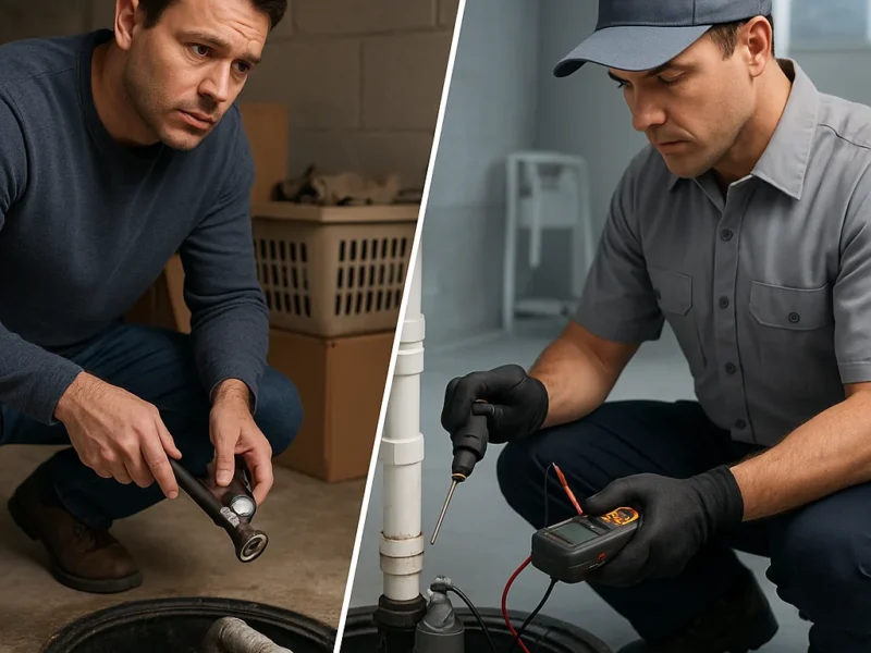 DIY vs Pro Sump Pump Repair: Naperville Guide