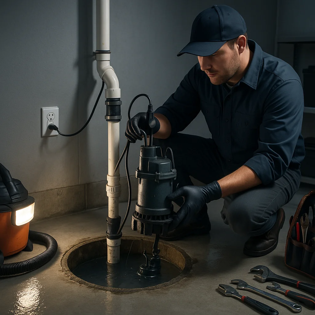 Emergency Sump Pump Repair: Stop Basement Flooding in Naperville Fast