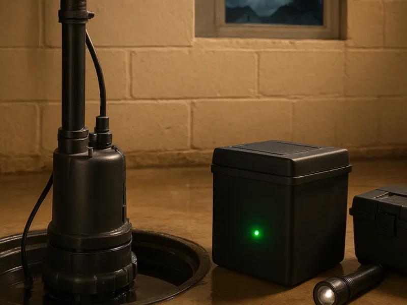 Why Battery Backup Sump Pumps Are Essential for Naperville