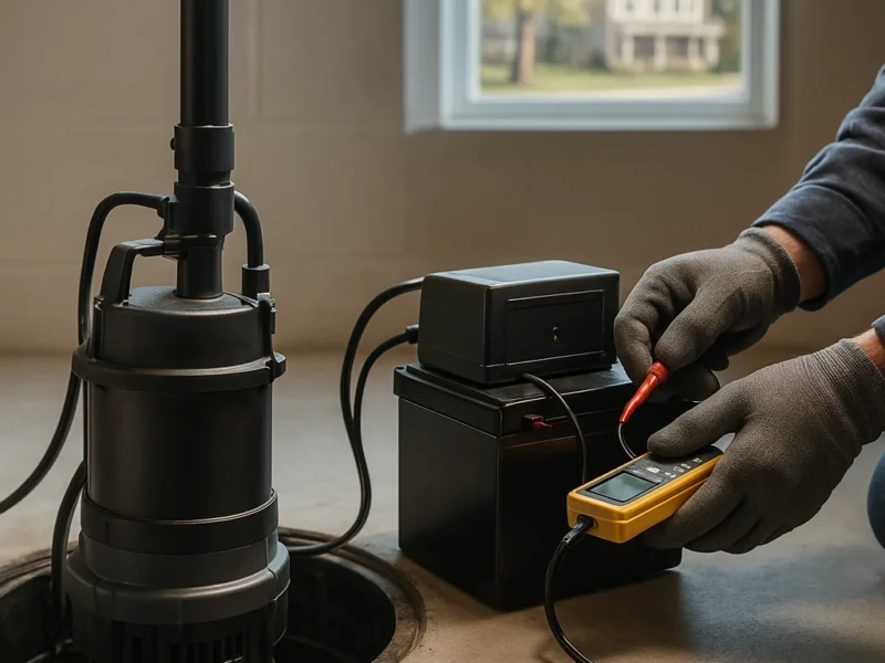 Best Battery Backup Sump Pumps for Naperville Homes