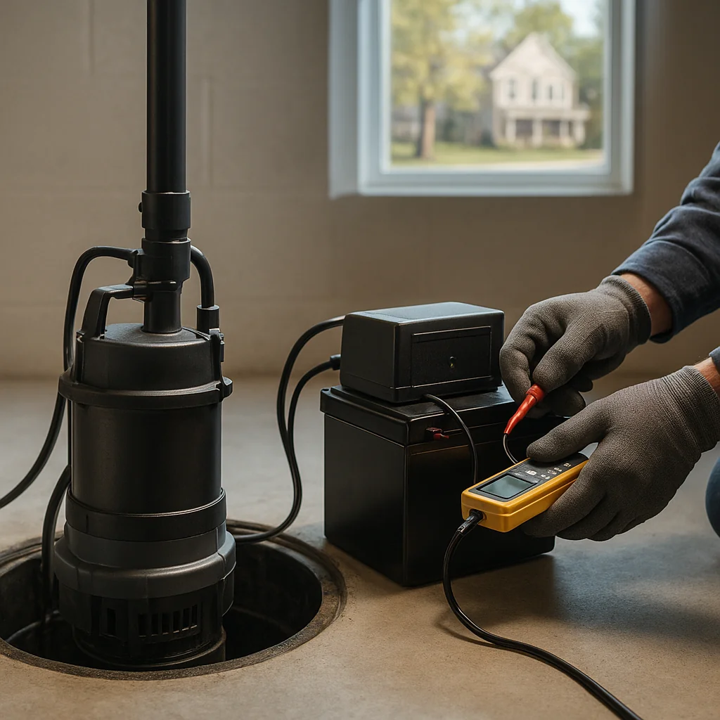 Best Battery Backup Sump Pump Options for DuPage County Homes in Naperville