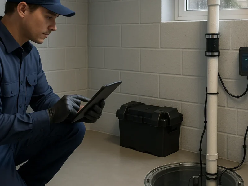 Prevent Basement Flooding in Naperville with Battery Backup Sump Pumps