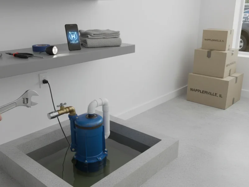 Sump Pump Not Working Naperville IL? DIY & Pro Fixes