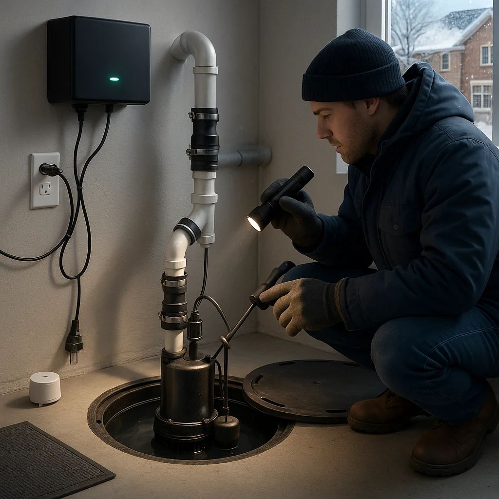 Winter Sump Pump Maintenance Tips to Avoid Floods in Naperville IL